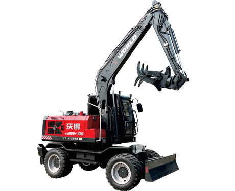 Máy xúc bánh lốp-W295W-10B